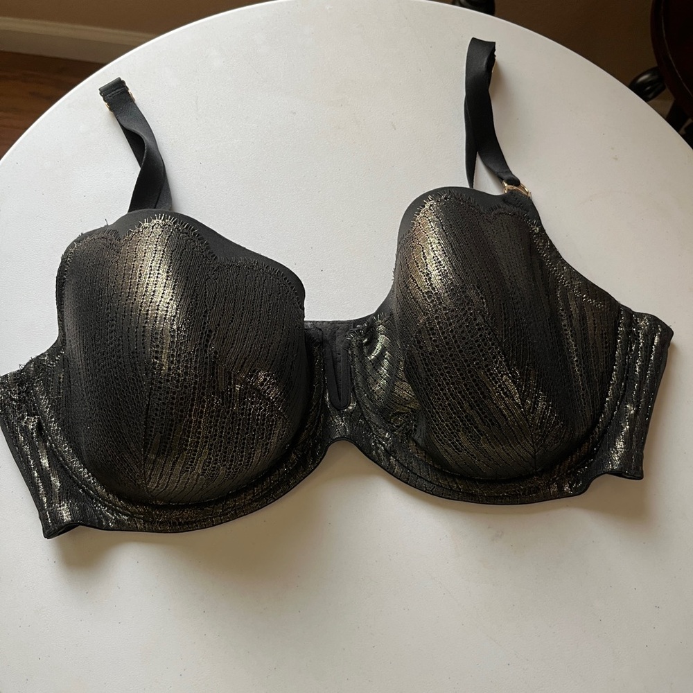 Cacique Black Lace Underwire Bra